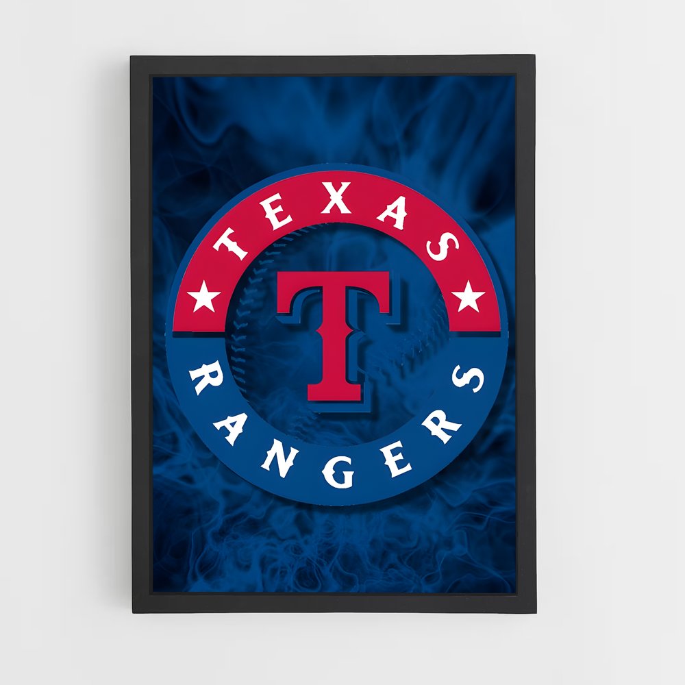 Poster Rangers Forever – affiche Baseball (vue 2)